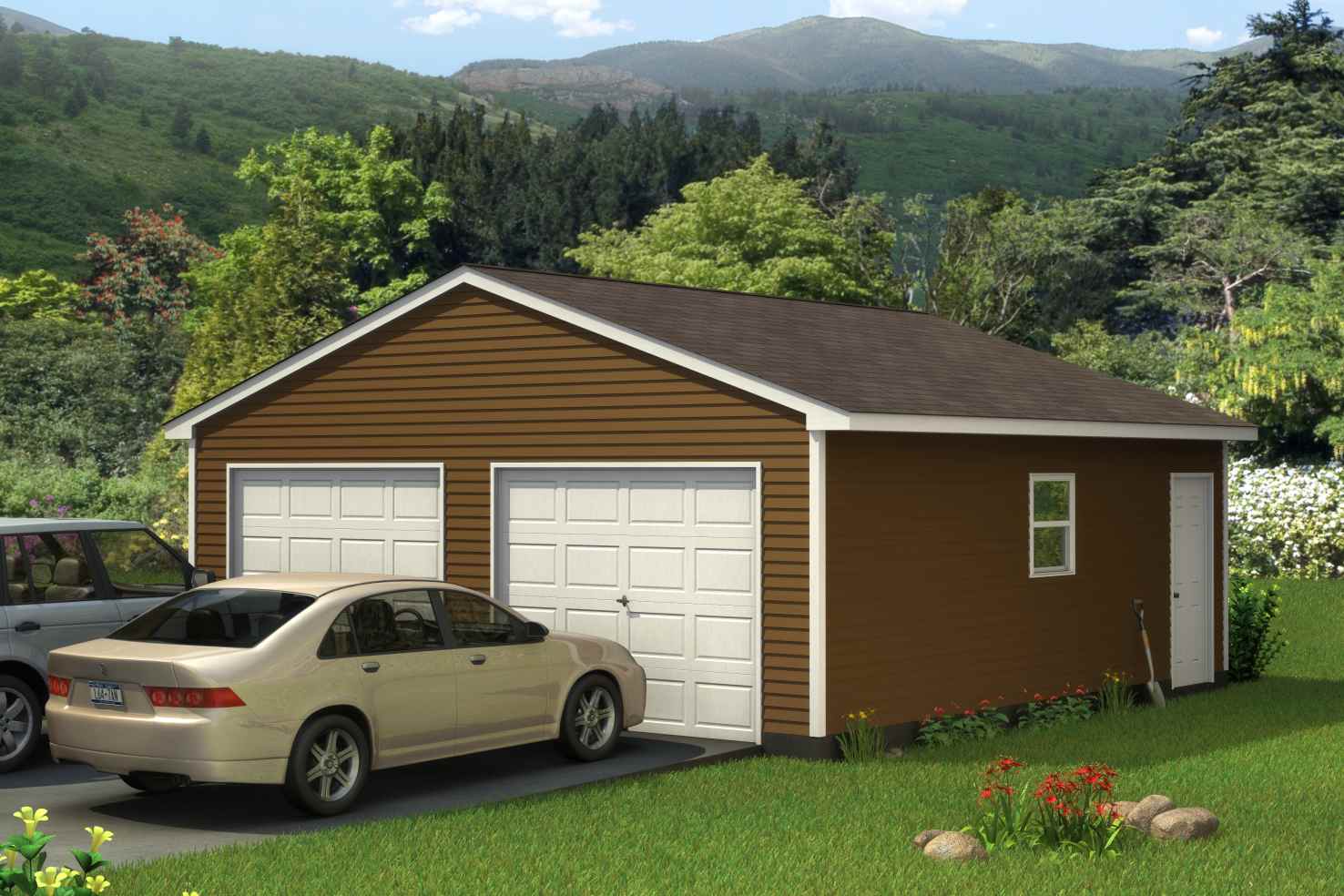 Two Car Garage Packages | Curtis Lumber