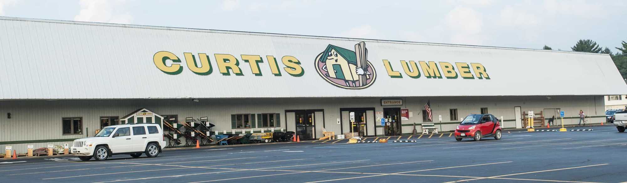 Curtis Lumber Ballston Spa store front