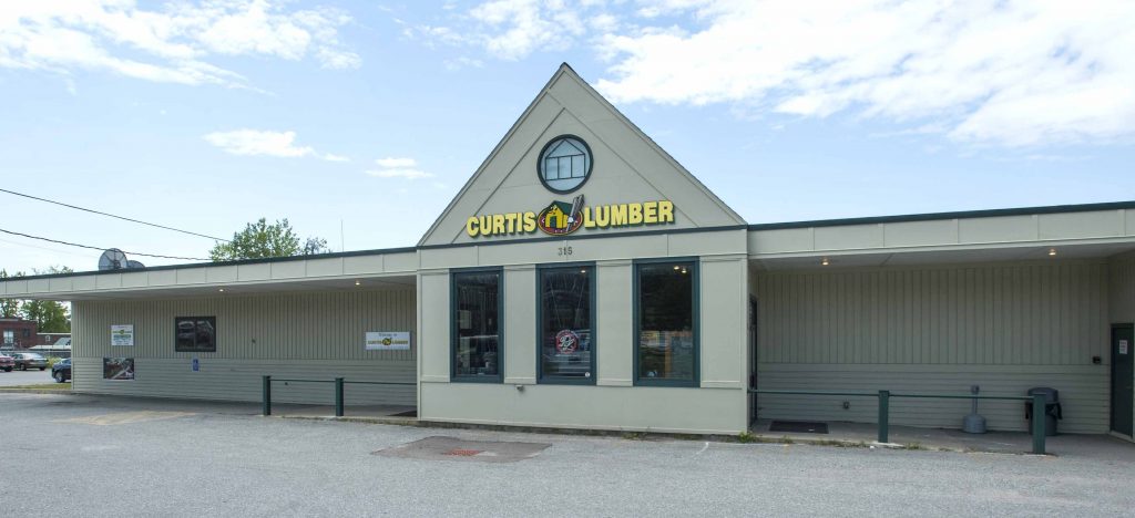 Burlington Curtis Lumber storefront