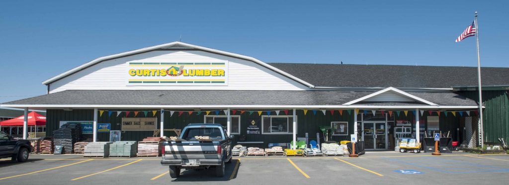 Waterville Curtis Lumber storefront