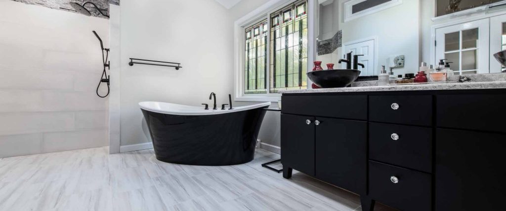 Master Bath Designed by Curtis Lumber