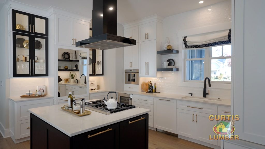 Modern Farmhouse with a Twist, Kitchen designed by Curtis Lumber