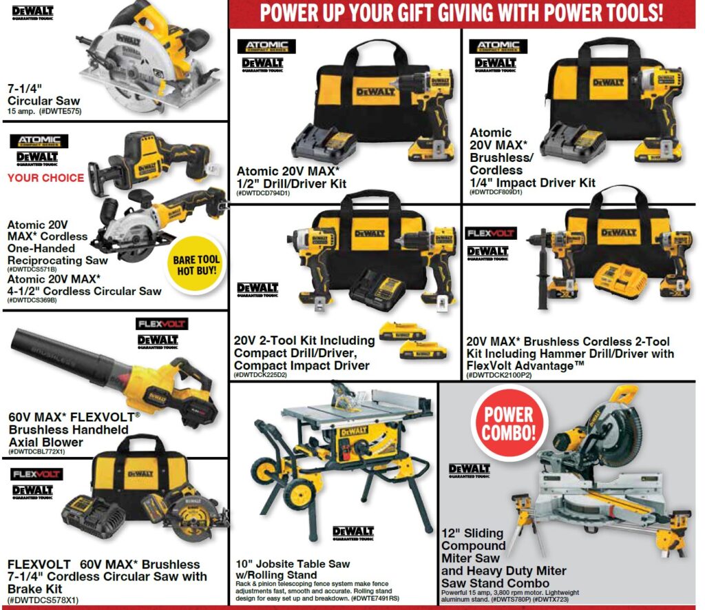 DeWALT Tools Curtis Lumber