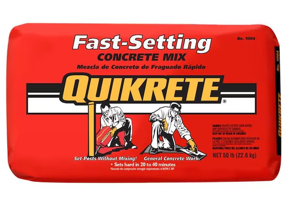 Quikrete Fast Set Concrete Mix